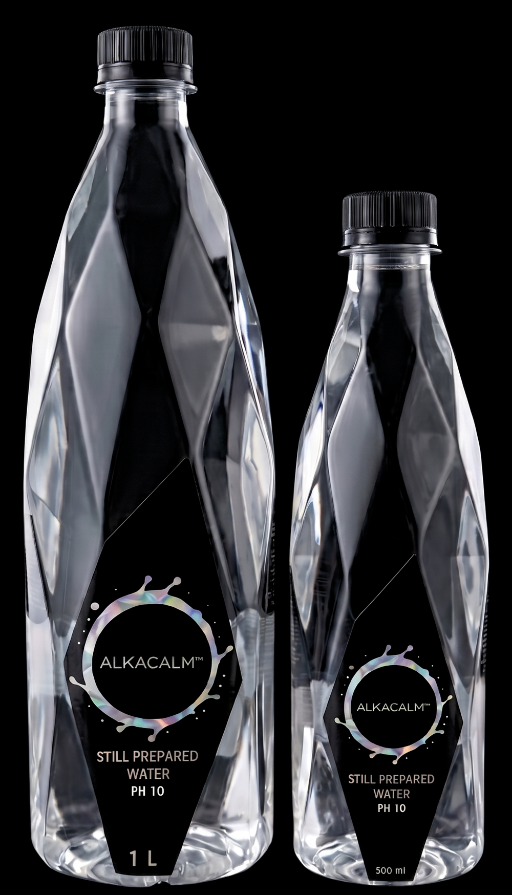 ALKACALM 1 litre and 500 ml still prepared water, pH 10